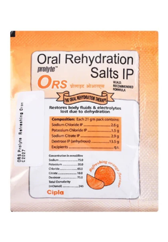 Oral Rehydration Salts (ORS)