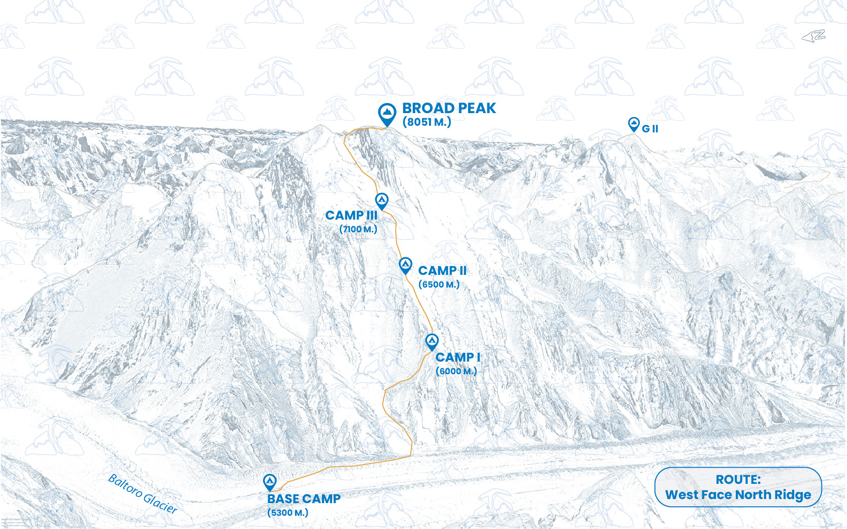 Itinerary Broad Peak Expedition